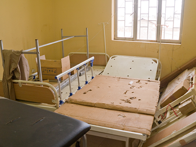 Beds not in use